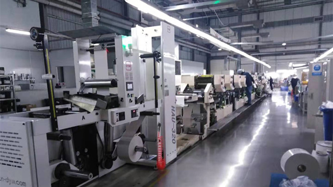 全球知名印刷厂商安装町裕不停机印刷系统